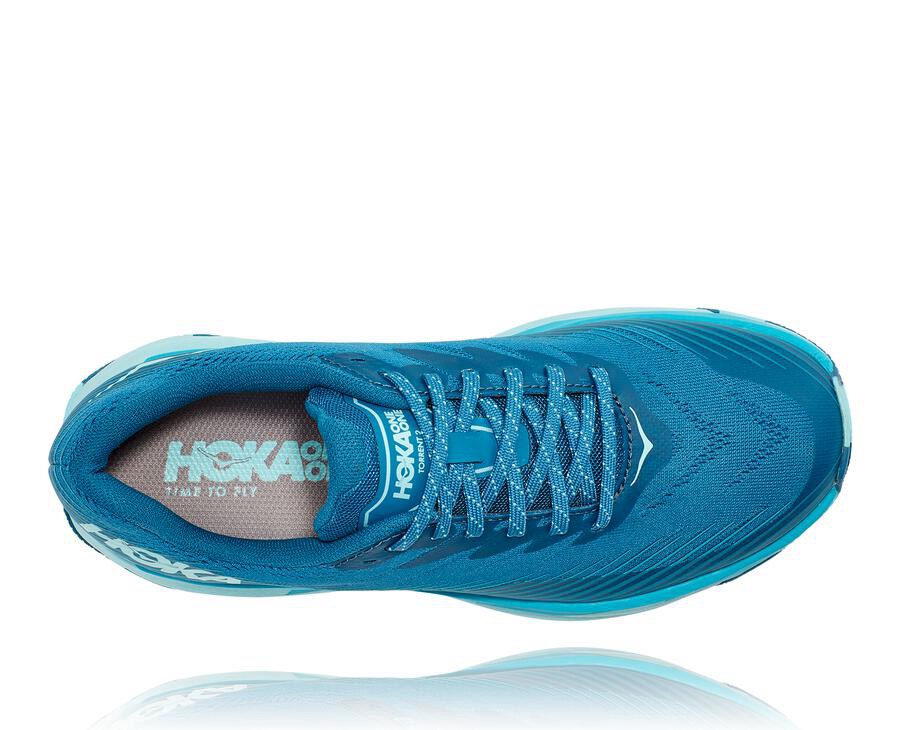 Tenis Hoka One One Trail Mujer Azules - Torrent 2 - LBCK06391